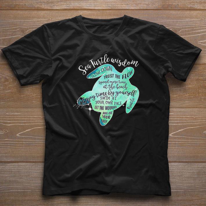 Official Sea Turtle Wisdom shirt