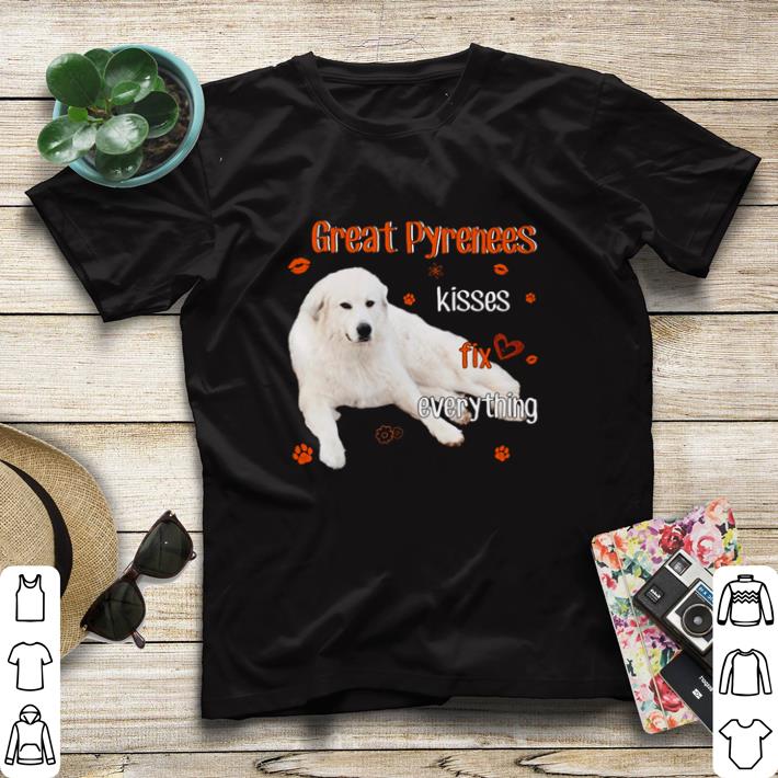 3a259400 original great pyrenees kisses fix everything for dog lover shirt sweater 4 - Original Great Pyrenees Kisses Fix Everything for dog lover shirt sweater