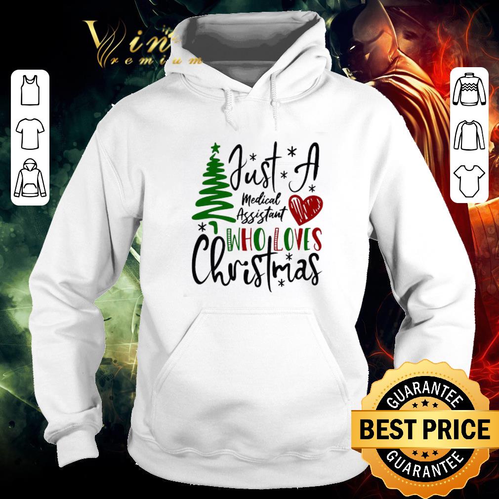 455849d5 hot just a medical assistant who loves christmas sweater shirt 4 - Hot Just A Medical Assistant Who Loves Christmas Sweater shirt