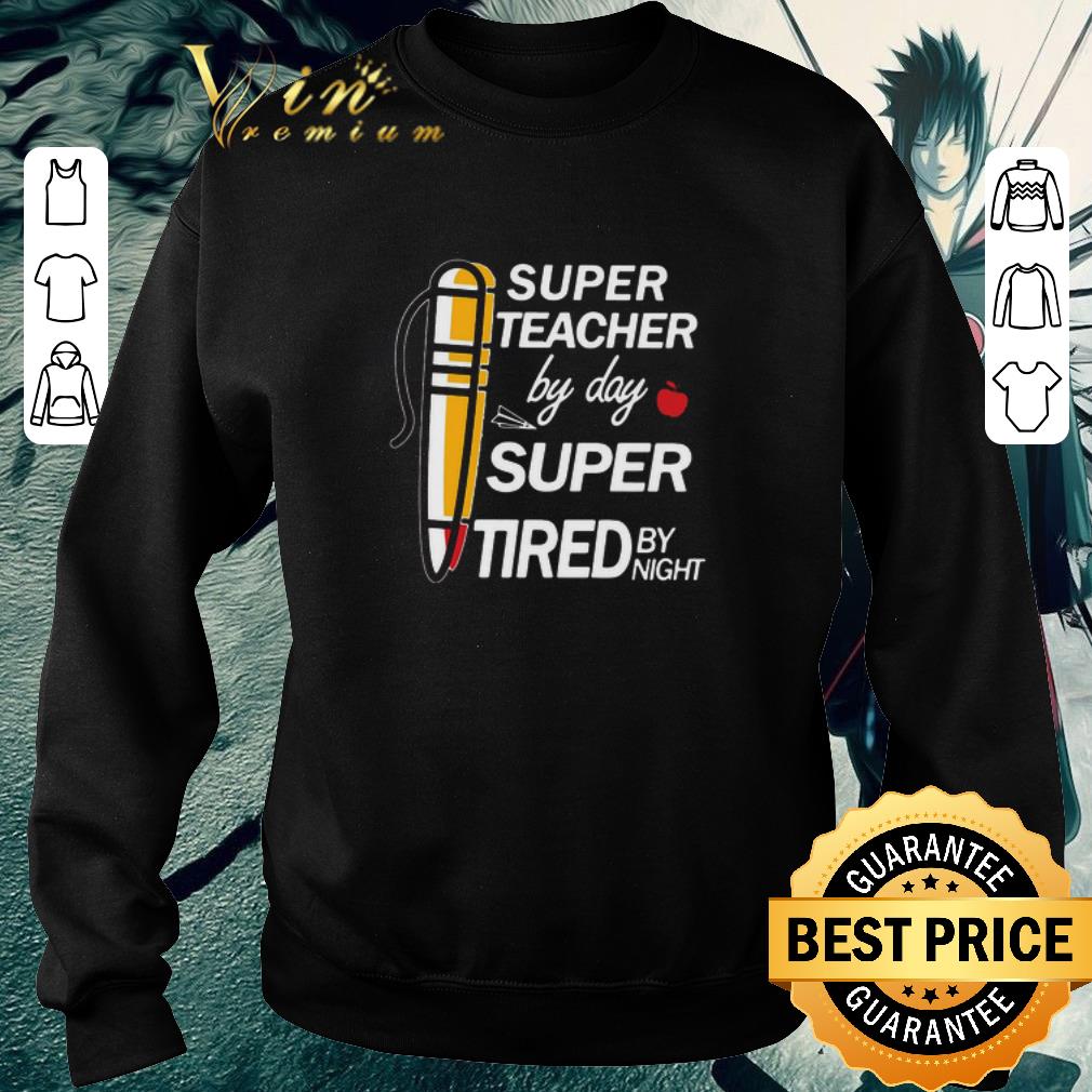 Top Super Teacher By Day Super Tired By Night shirt 60b8d2cd top super teacher by day super tired by night shirt 4 - Top Super Teacher By Day Super Tired By Night shirt