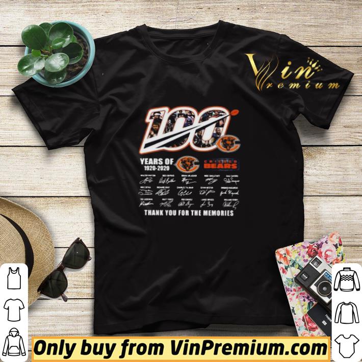 Chicago Bear 100 years of 1920-2020 thank you for the memories signatures shirt sweater 66d9348b chicago bear 100 years of 1920 2020 thank you for the memories signatures shirt sweater 4 - Chicago Bear 100 years of 1920-2020 thank you for the memories signatures shirt sweater
