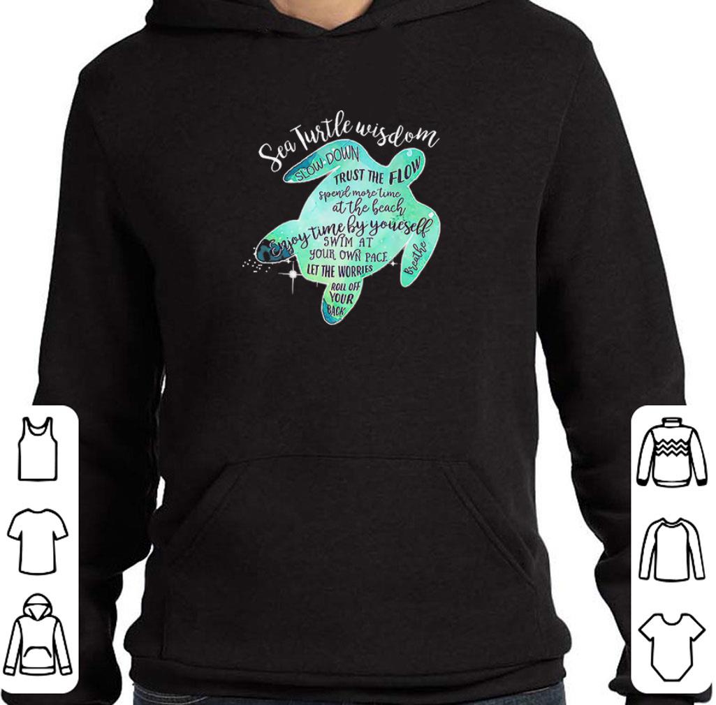 8596b949 official sea turtle wisdom shirt 4 - Official Sea Turtle Wisdom shirt