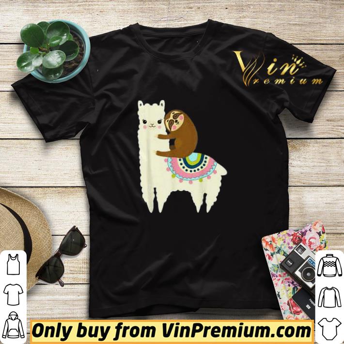 9c5f4dbd cute llama and sloth shirt sweater 4 - Cute Llama And Sloth shirt sweater