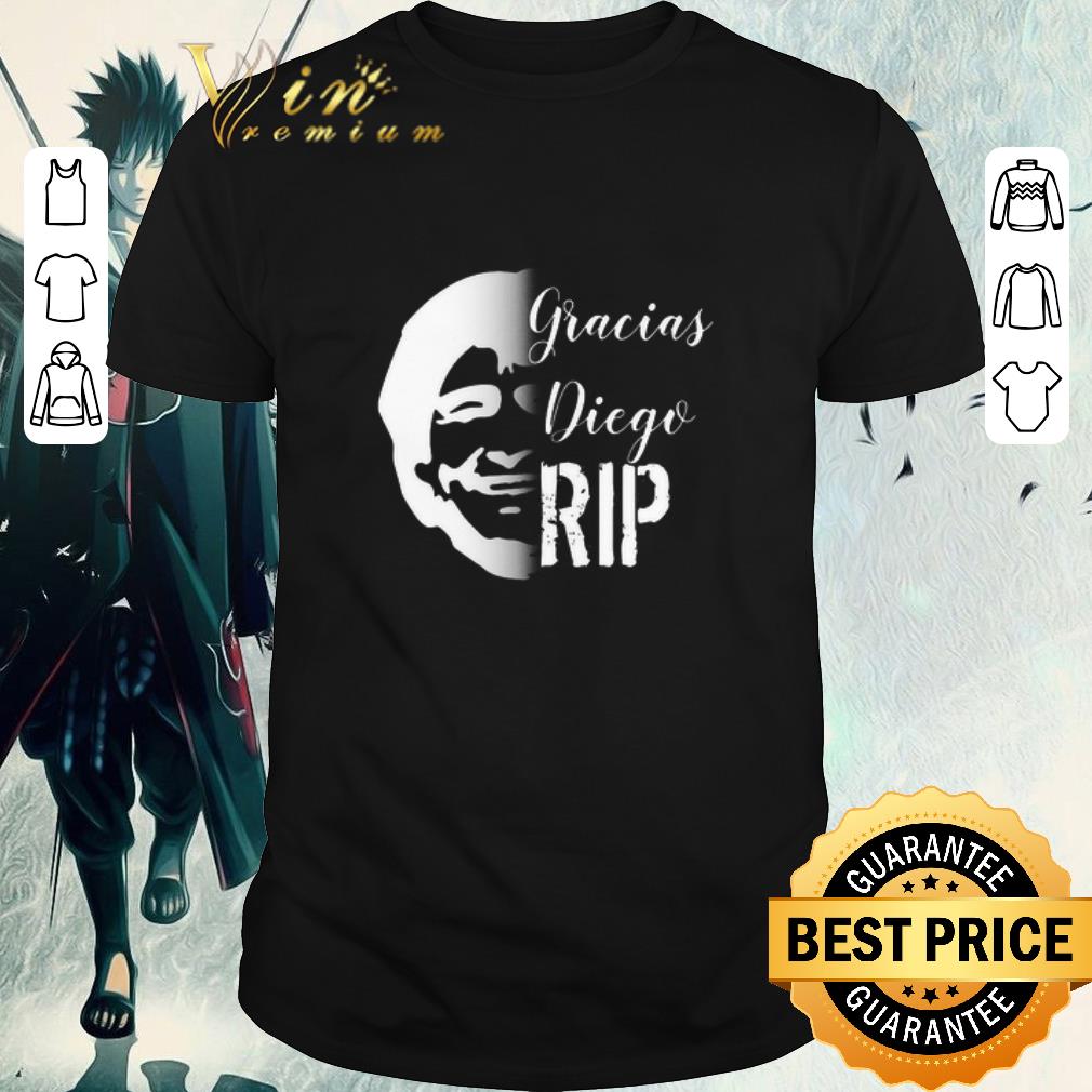 Hot RIP Diego Maradona Gracias Diego shirt
