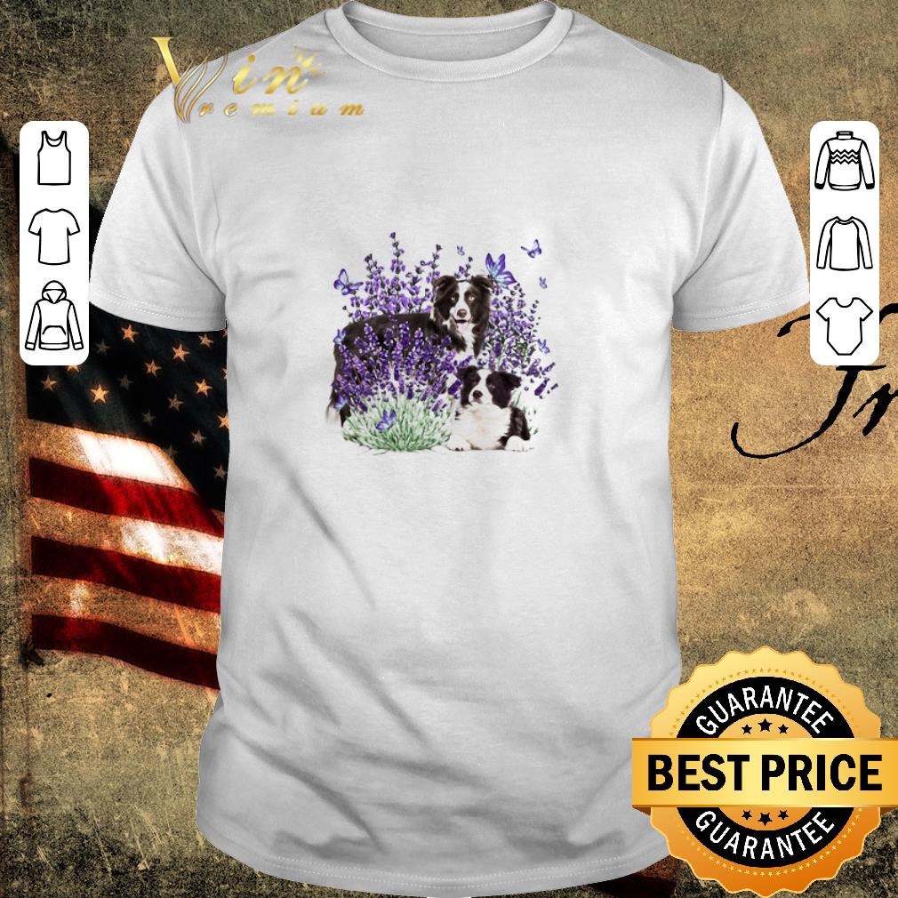 Official Border Collie Flower shirt