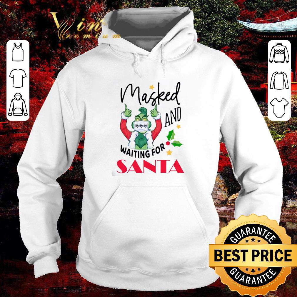 df5752e9 top masked and waiting for santa christmas sweater shirt 4 - Top Masked And Waiting For Santa Christmas Sweater shirt