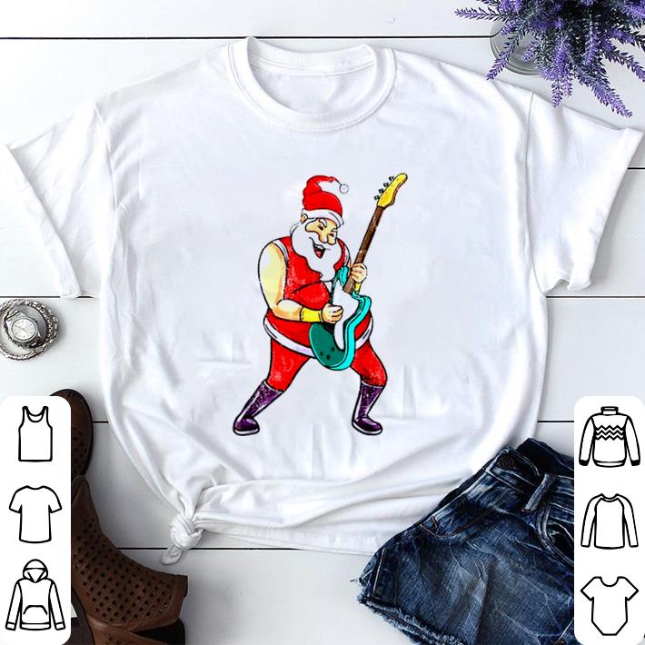 Original Santa Claus Playing Bass Guitar Christmas shirt sweater ec202c21 original santa claus playing bass guitar christmas shirt sweater 4 - Original Santa Claus Playing Bass Guitar Christmas shirt sweater