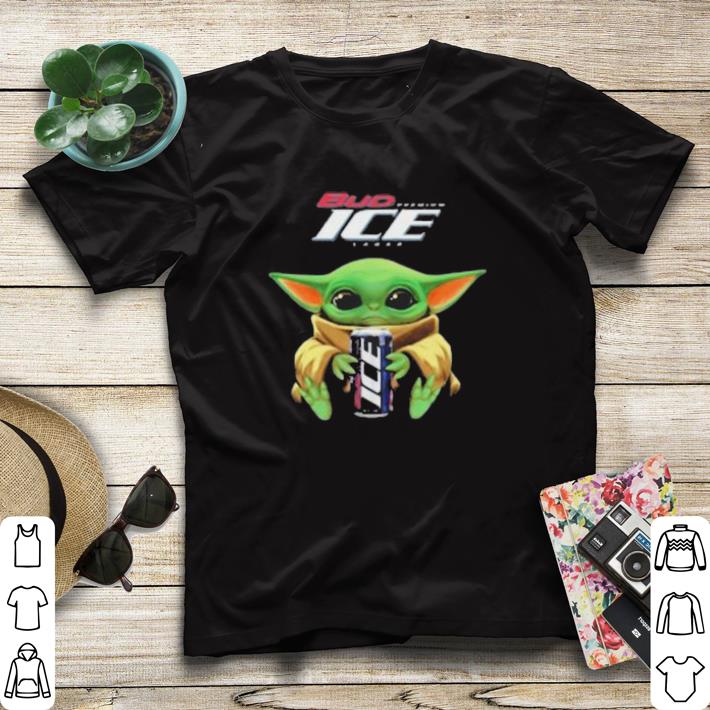 f063b8ff nice star wars baby yoda hugs bud ice beer shirt sweater 4 - Nice Star Wars Baby Yoda Hugs Bud Ice Beer shirt sweater