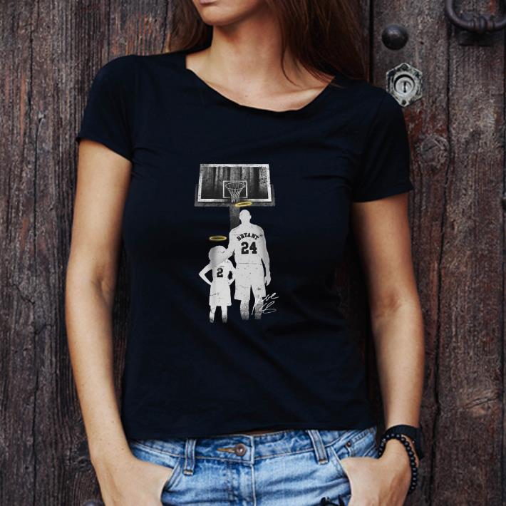 Awesome Rip Kobe Bryant And Daughter shirt