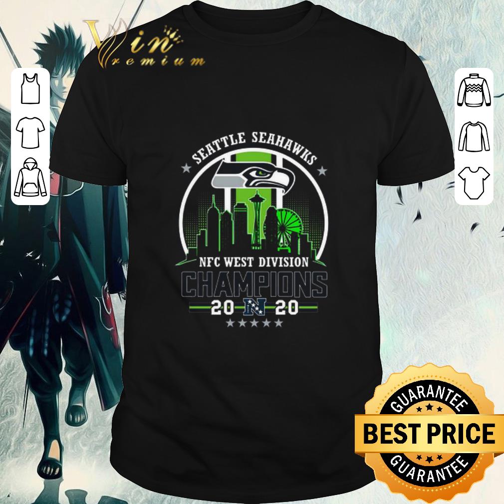 Official Logo Seattle Seahawks NFC West Division Champions 2020 shirt