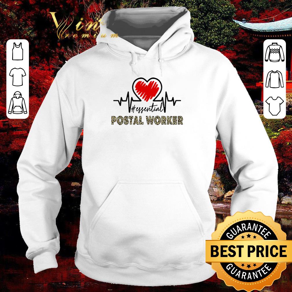 7bea54da official heartbeat essential postal worker shirt 4 - Official Heartbeat Essential Postal Worker shirt