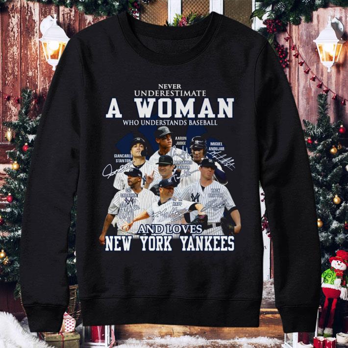 Awesome Never Underestimate A Woman Who Understands Baseball And Loves New York Yankees Signed shirt 846faf20 never underestimate a woman who understands baseball and loves new york yankees signed shirt 4 - Awesome Never Underestimate A Woman Who Understands Baseball And Loves New York Yankees Signed shirt