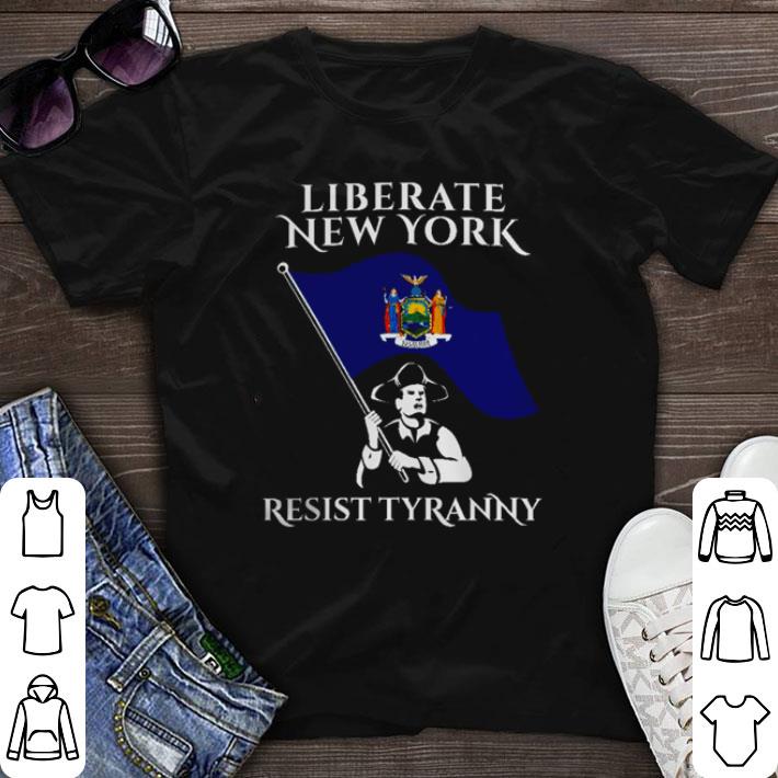 Original Liberate New York resist tyranny shirt sweater
