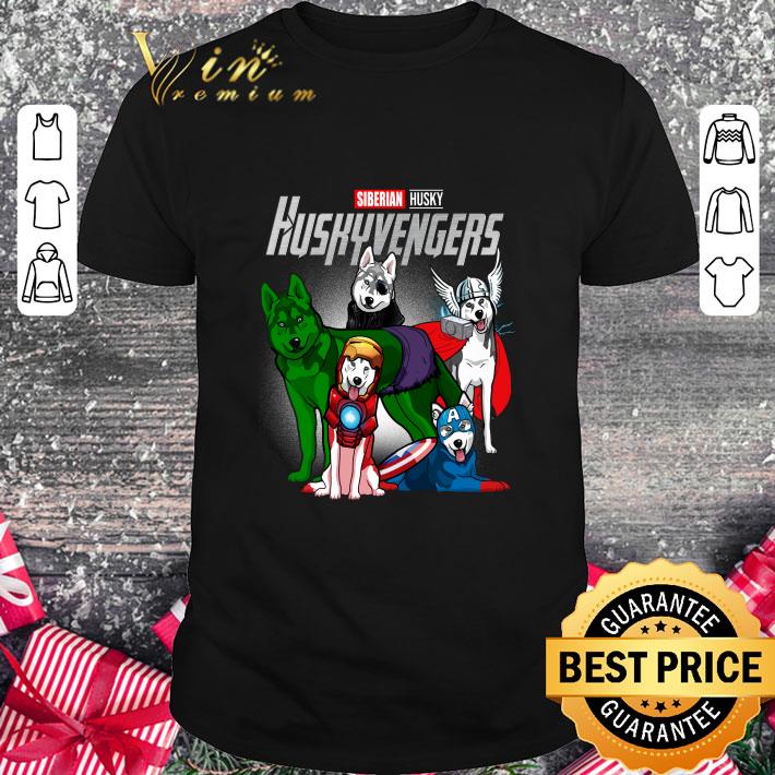 Best Marvel Siberian Husky Huskyvengers Avengers Endgame Infinity War shirt