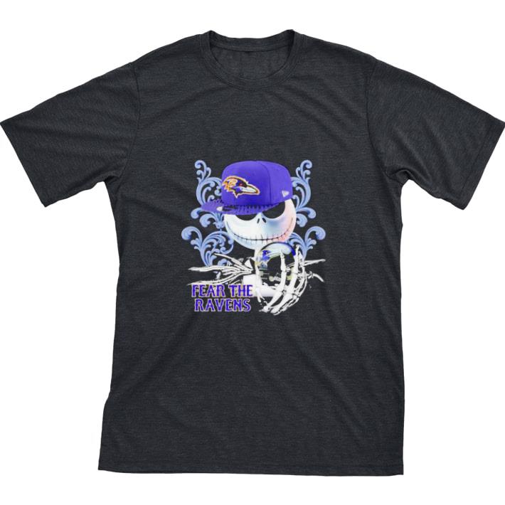 Official Jack Skellington fear the Baltimore Ravens shirt sweater