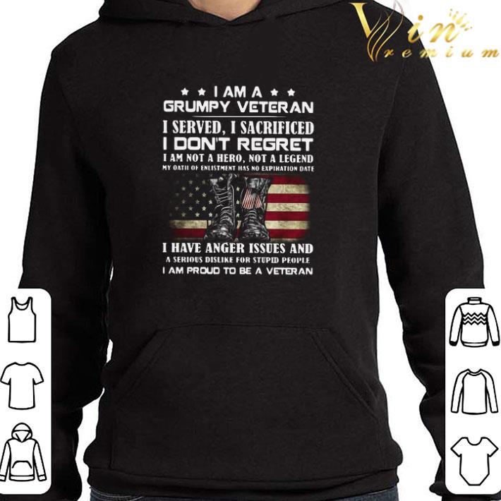 699c94e3 i am a grumpy veteran i served o sacrificed i don t regret i am not a here not a legend shirt 4 - I Am A Grumpy Veteran I Served O Sacrificed I Don’t Regret I Am Not A Here Not A Legend shirt