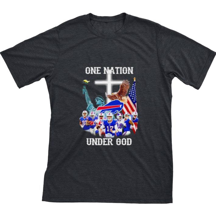 Awesome Buffalo Bills one nation under God 2020 shirt sweater