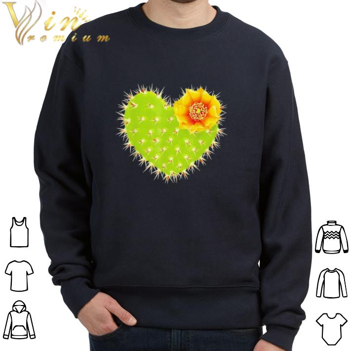 7c2e3081 hot cute giant cactus heart shirt sweatshirt 4 - Hot Cute Giant Cactus Heart shirt sweatshirt