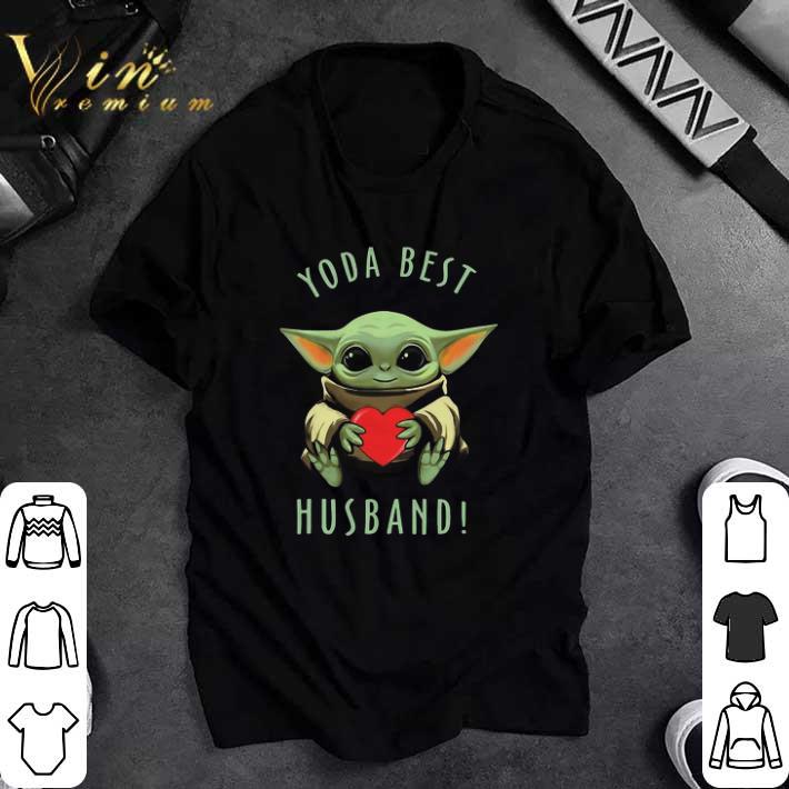 Hot Baby Yoda Hug Heart Best Husband shirt sweatshirt