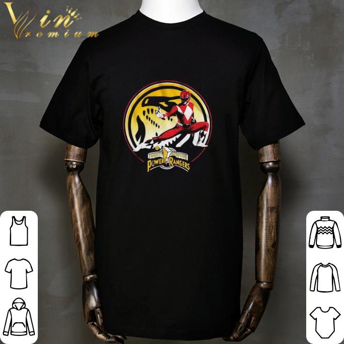 Top Tyrannosaurus Power Coin Mighty Morphin Power Rangers shirt sweatshirt