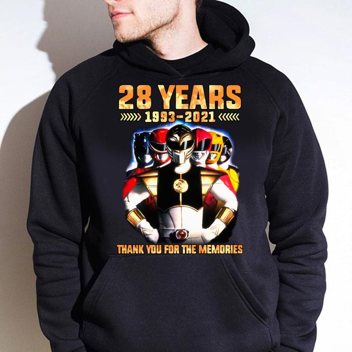 Original Power Rangers 28 years 1993-2021 thank you for the memories shirt edd329fe power rangers 28 years 1993 2021 thank you for the memories shirt 4 - Original Power Rangers 28 years 1993-2021 thank you for the memories shirt