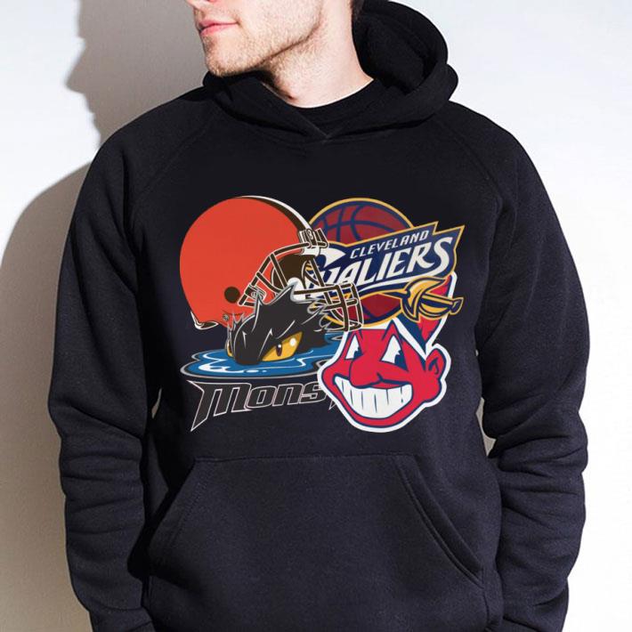 Awesome Cleveland Indians Cleveland Monsters Cleveland Cavaliers Cleveland Browns Shirt Cleveland Indians Cleveland Monsters Cleveland Cavaliers Cleveland Browns Shirt 4 - Awesome Cleveland Indians Cleveland Monsters Cleveland Cavaliers Cleveland Browns Shirt