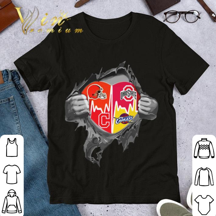 Best Inside My Heart Cleveland Sports Team Shirt, Cleveland Indians, Cleveland Browns, Cleveland Cavaliers, Ohio State Buckeyes Inside My Heart Cleveland Sports Team Shirt Cleveland Indians Cleveland Browns Cleveland Cavaliers Ohio State Buckeyes 1 - Best Inside My Heart Cleveland Sports Team Shirt, Cleveland Indians, Cleveland Browns, Cleveland Cavaliers, Ohio State Buckeyes