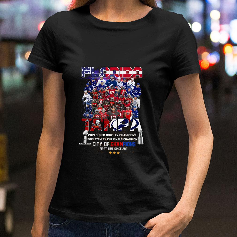 Funny Buccaneers Lightning Florida 2021 Super Bowl Stanley Cup Tampa City Of Champions First Time Since 2021 Shirt Buccaneers Lightning Florida 2021 Super Bowl Stanley Cup Tampa City Of Champions First Time Since 2021 Shirt 2 - Funny Buccaneers Lightning Florida 2021 Super Bowl Stanley Cup Tampa City Of Champions First Time Since 2021 Shirt