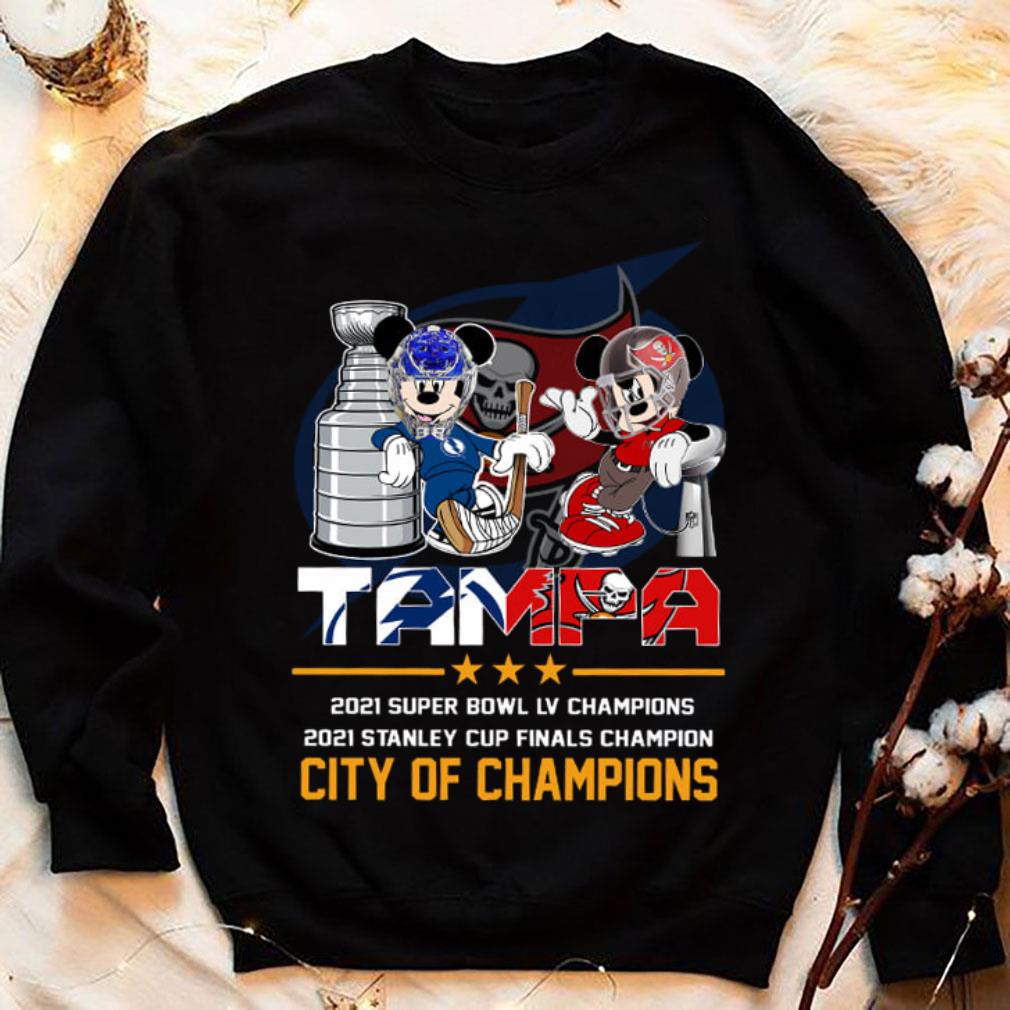 Disney Mickey Mouse Tampa City of Champions 2021 Super Bowls Stanley Cup Champions TB Lightning Buccaneers Shirt Disney Mickey Mouse Tampa City of Champions 2021 Super Bowls Stanley Cup Champions TB Lightning Buccaneers Shirt 4 - Disney Mickey Mouse Tampa City of Champions 2021 Super Bowls Stanley Cup Champions TB Lightning Buccaneers Shirt
