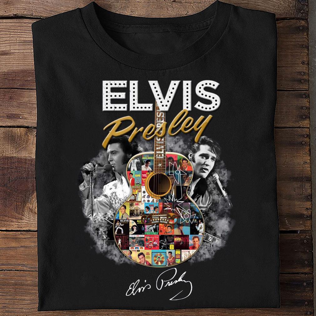 Awesome Guitarist Elvis Presley Signature Shirt Guitarist Elvis Presley Signature Shirt 2 - Awesome Guitarist Elvis Presley Signature Shirt