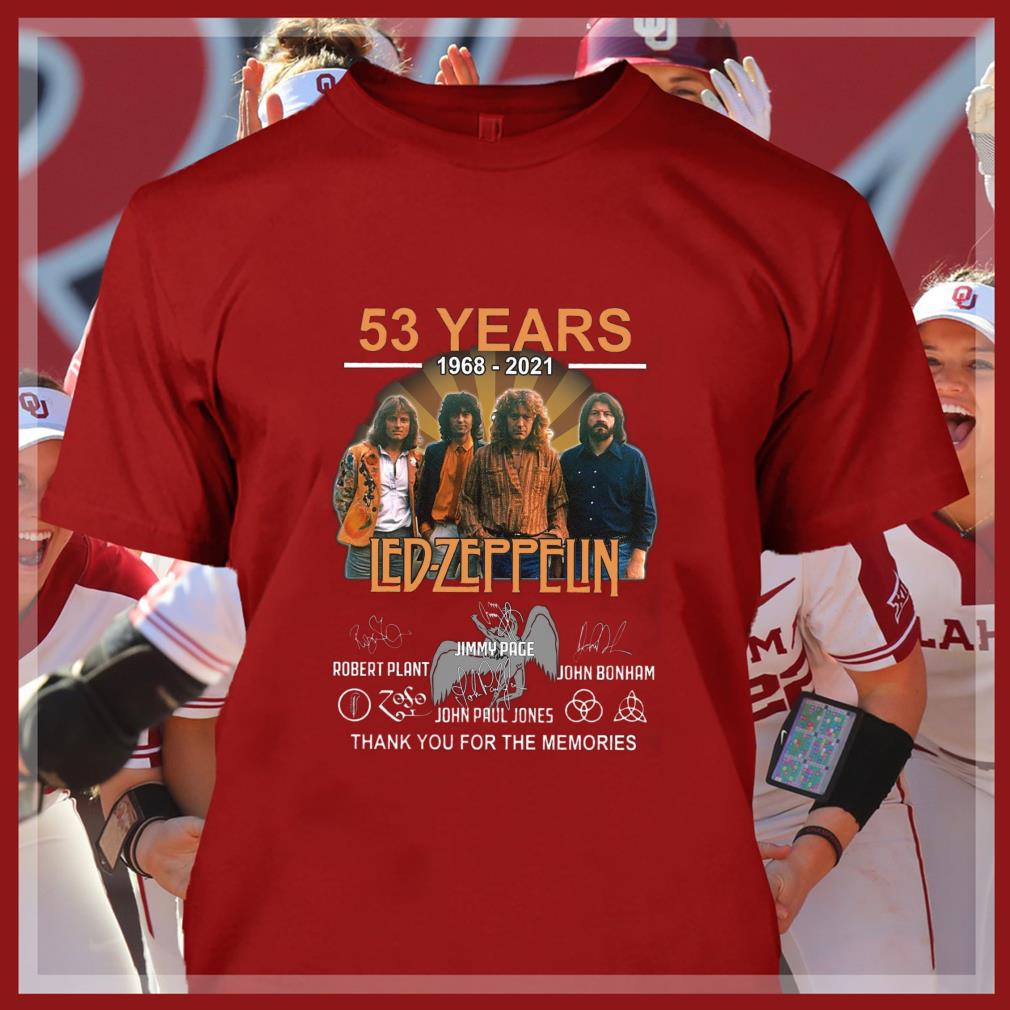 Best Led-Zeppelin band rock 53 years 1968-2021 signatures thank memories shirt Led Zeppelin band rock 53 years 1968 2021 signatures thank memories shirt 4 - Best Led-Zeppelin band rock 53 years 1968-2021 signatures thank memories shirt
