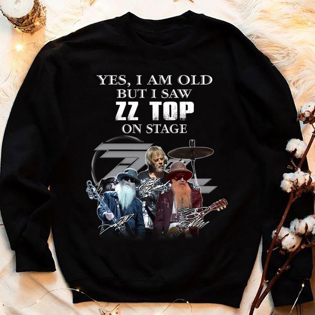 RIP Dusty Hill Yes i am old but i saw ZZ Top band rock on stage signatures shirt RIP Dusty Hill Yes i am old but i saw ZZ Top band rock on stage signatures shirt 4 - RIP Dusty Hill Yes i am old but i saw ZZ Top band rock on stage signatures shirt