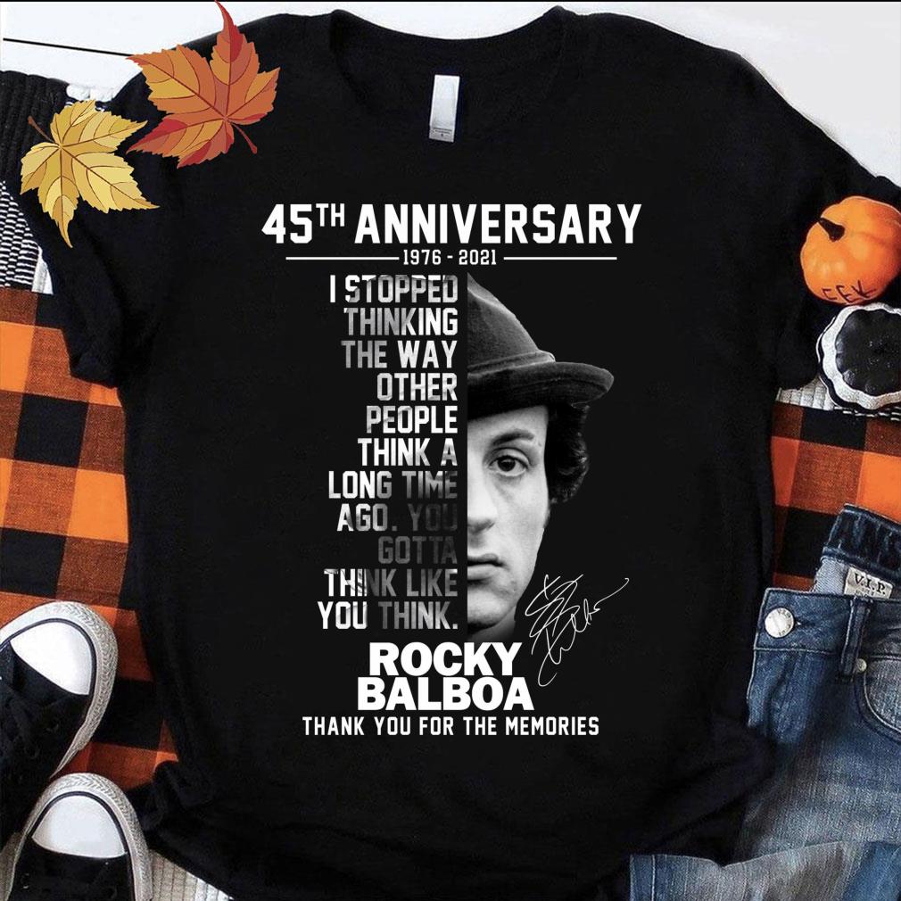 Original Rocky Balboa signature I stopped thinking the way other people think a long time ago shirt Rocky Balboa signature I stopped thinking the way other people think a long time ago shirt 1 1 - Original Rocky Balboa signature I stopped thinking the way other people think a long time ago shirt