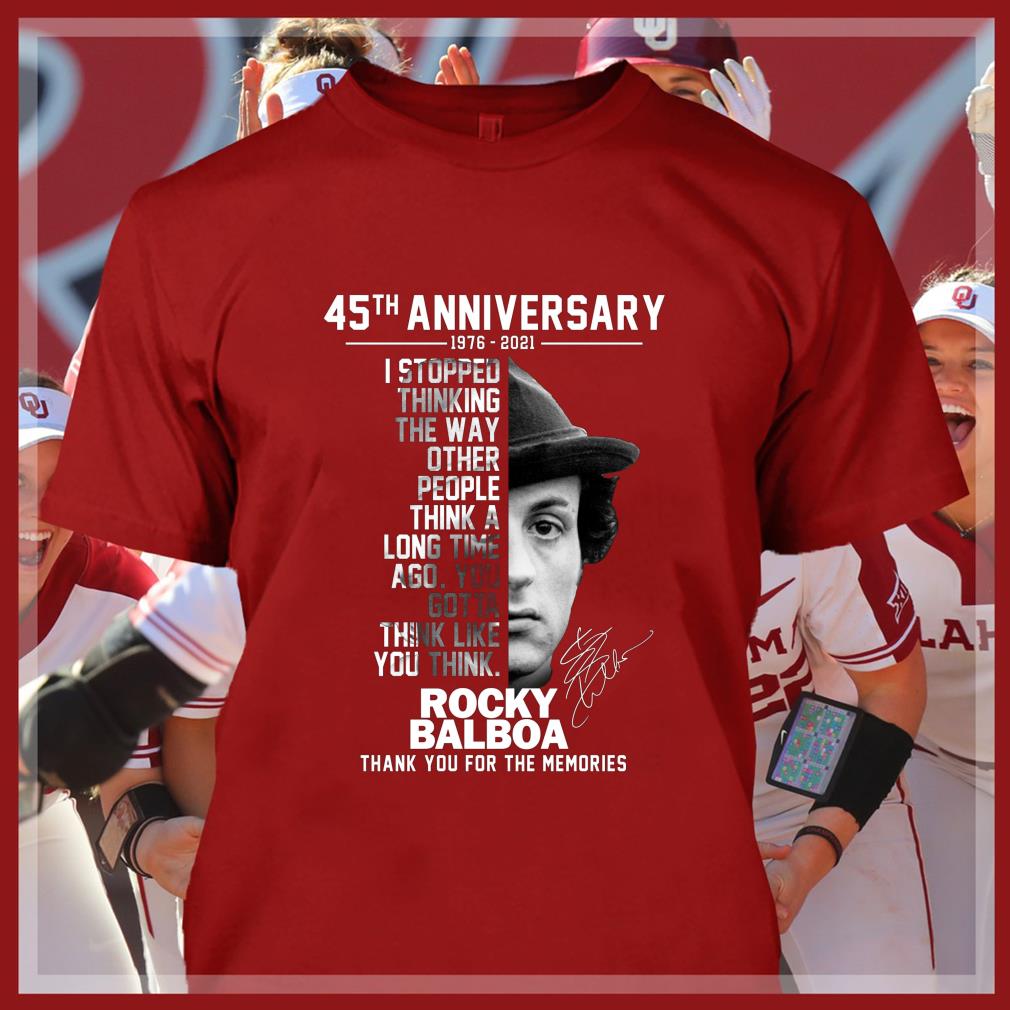 Original Rocky Balboa signature I stopped thinking the way other people think a long time ago shirt Rocky Balboa signature I stopped thinking the way other people think a long time ago shirt 4 1 - Original Rocky Balboa signature I stopped thinking the way other people think a long time ago shirt