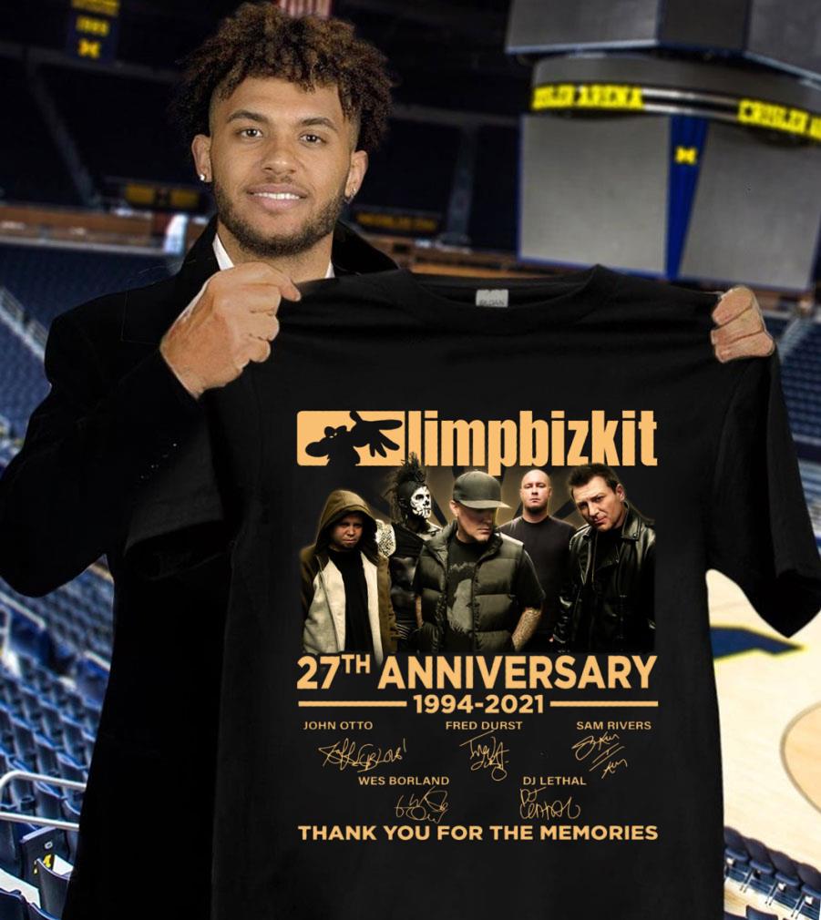 Funny Thank You Limp Bizkit 27th anniversary 1994-2021 Signatures Shirt Thank You Limp Bizkit 27th anniversary 1994 2021 Signatures Shirt 1 - Funny Thank You Limp Bizkit 27th anniversary 1994-2021 Signatures Shirt