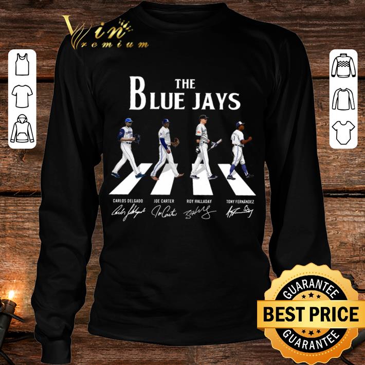 Hot Toronto Blue Jays The Blue Jays Abbey Road Signatures Shirt Toronto Blue Jays The Blue Jays Abbey Road Signatures Shirt 4 - Hot Toronto Blue Jays The Blue Jays Abbey Road Signatures Shirt