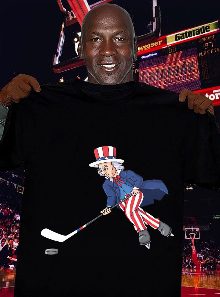 Hot Uncle Sam Playing Hockey Patriots 4th Of July Independence Day Shirt Uncle Sam Playing Hockey Patriots 4th Of July Independence Day Shirt 3 - Hot Uncle Sam Playing Hockey Patriots 4th Of July Independence Day Shirt