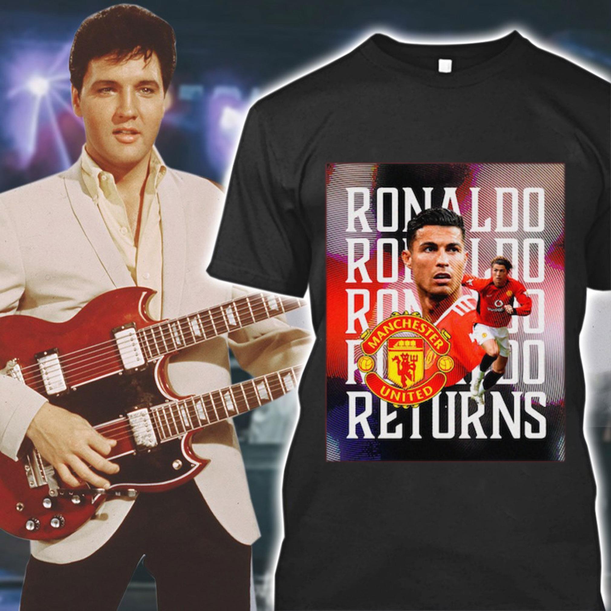 Awesome Welcome Back Home Cristiano Ronaldo Returns Manchester United Shirt