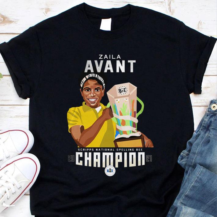 Awesome Zaila Avant Garde Wins Scripps National Spelling Bee Champion 2021 Shirt Zaila Avant Garde Wins Scripps National Spelling Bee Champion 2021 Shirt 1 - Awesome Zaila Avant Garde Wins Scripps National Spelling Bee Champion 2021 Shirt