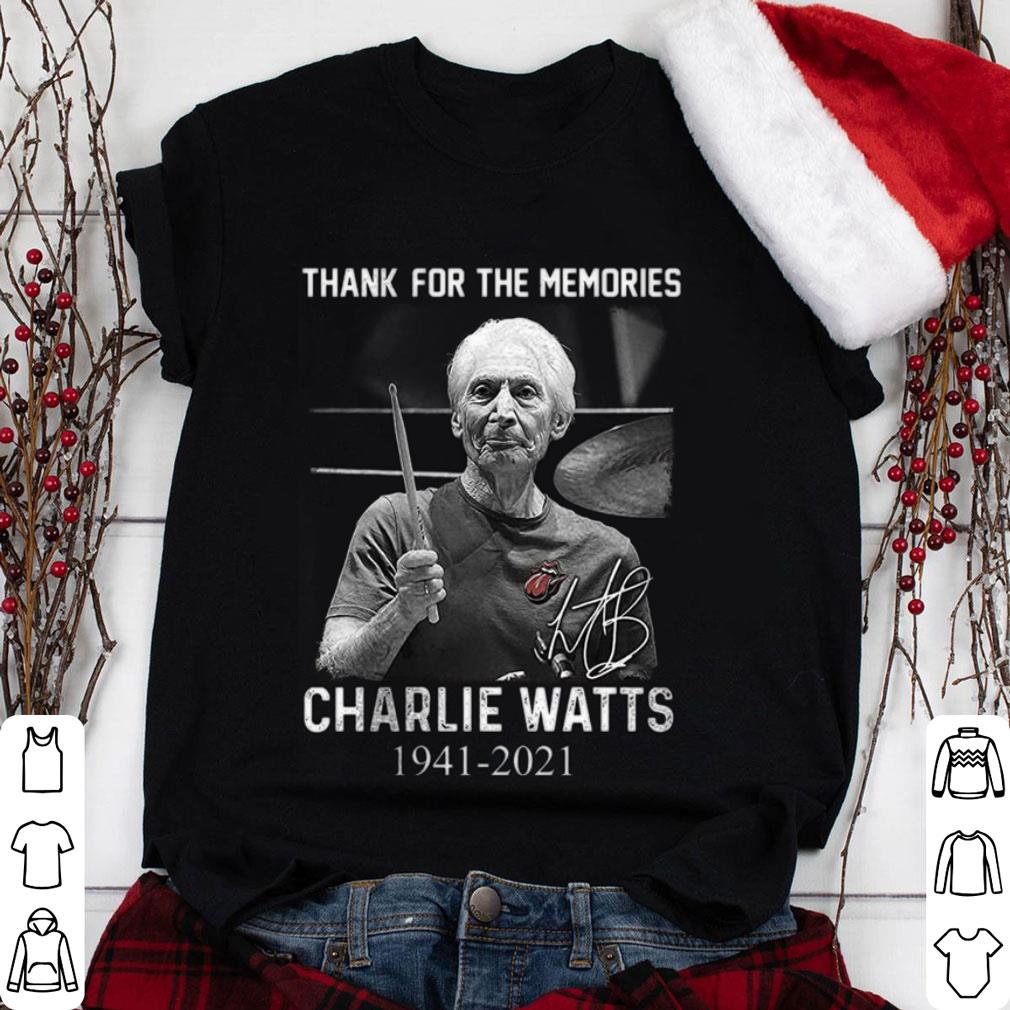Hot Best Seller Charlie Watts Rest In Peace The Rolling Stones Shirt