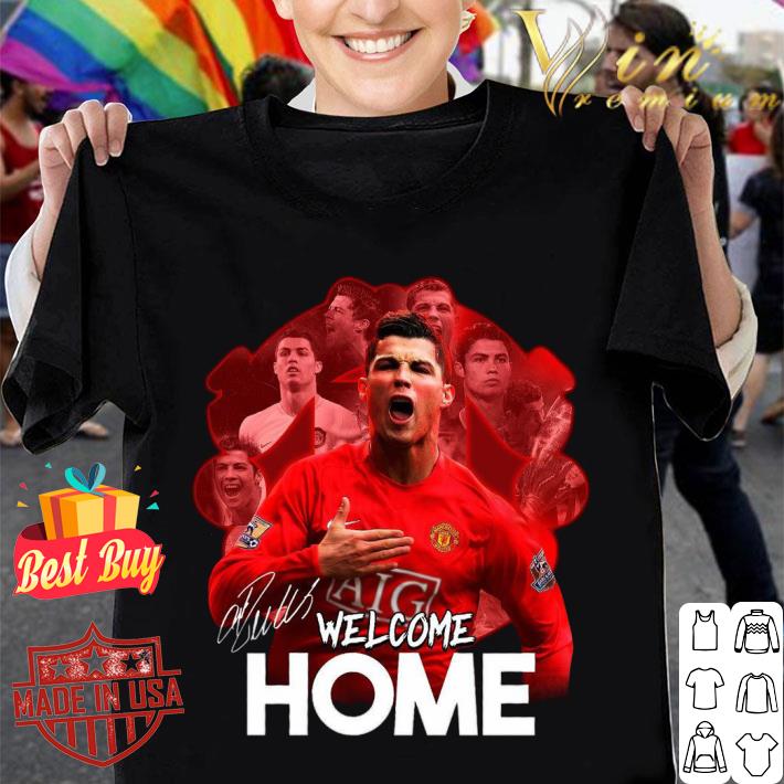 Premium CR7 Cristiano Ronaldo Welcome Home Manchester United FC Shirt CR7 Cristiano Ronaldo Welcome Home Manchester United FC Shirt 1 - Premium CR7 Cristiano Ronaldo Welcome Home Manchester United FC Shirt