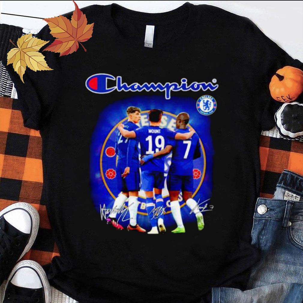 Best Champion Chelsea FC Signatures Shirt, Kai Havertz, Mason Mount, N Golo Kante Champion Chelsea FC Signatures Shirt Kai Havertz Mason Mount N Golo Kante 1 - Best Champion Chelsea FC Signatures Shirt, Kai Havertz, Mason Mount, N Golo Kante