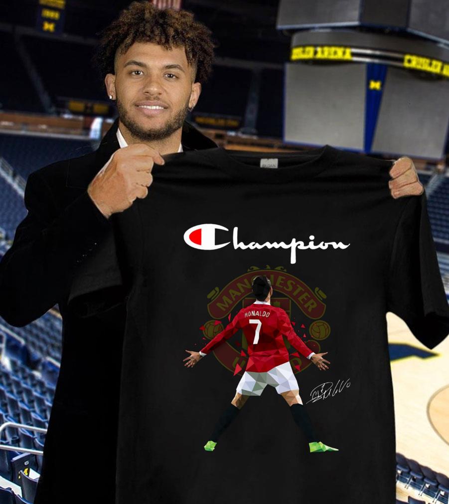 Best Champion Cristiano Ronaldo Manchester United Signature Shirt Champion Cristiano Ronaldo Manchester United Signature Shirt 1 - Best Champion Cristiano Ronaldo Manchester United Signature Shirt