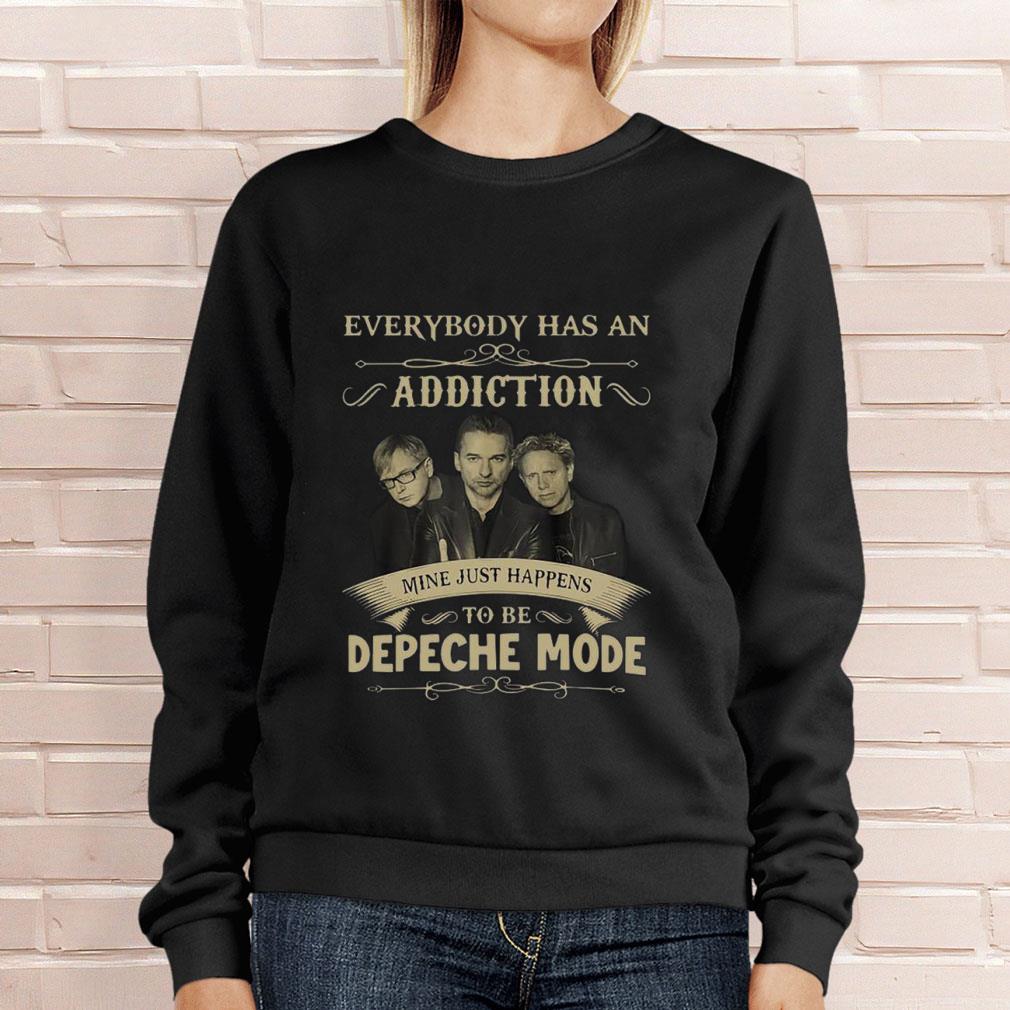 Official Everybody has an addiction mine just happens to be Depeche Mode band member shirt Everybody has an addiction mine just happens to be Depeche Mode band member shirt 4 - Official Everybody has an addiction mine just happens to be Depeche Mode band member shirt