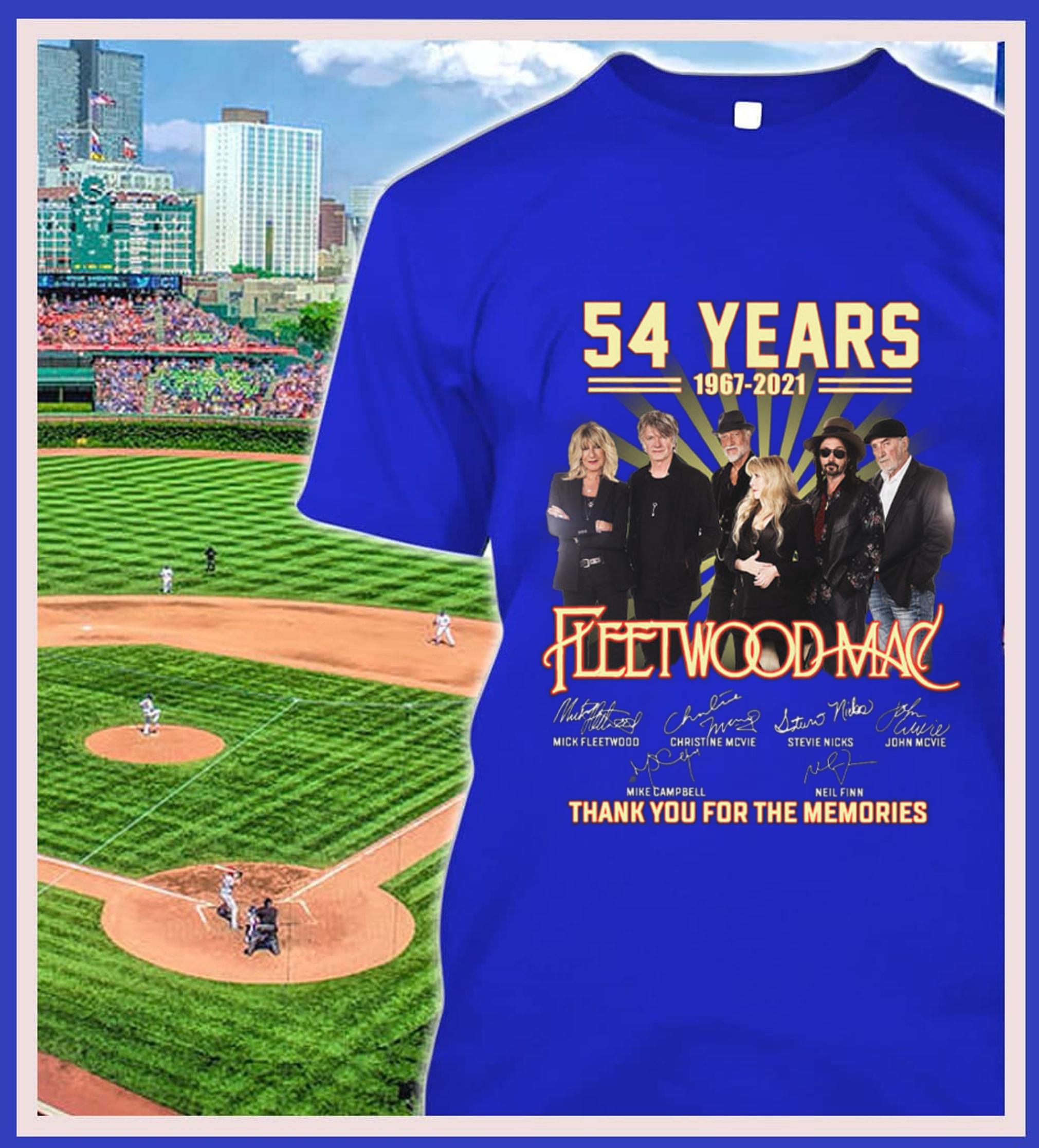 Awesome Fleetwood Mac Band 54 Years 1967-2021 Thank You For The Memories Signatures Shirt Fleetwood Mac Band 54 Years 1967 2021 Thank You For The Memories Signatures Shirt 2 - Awesome Fleetwood Mac Band 54 Years 1967-2021 Thank You For The Memories Signatures Shirt