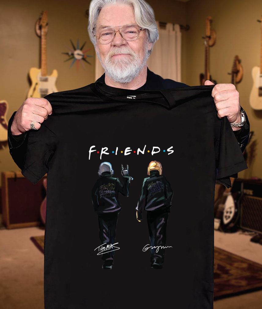 Awesome Friends Daft Punk Signatures Thomas Bangalter Guy-Manuel Shirt Friends Daft Punk Signatures Thomas Bangalter Guy Manuel Shirt 3 - Awesome Friends Daft Punk Signatures Thomas Bangalter Guy-Manuel Shirt