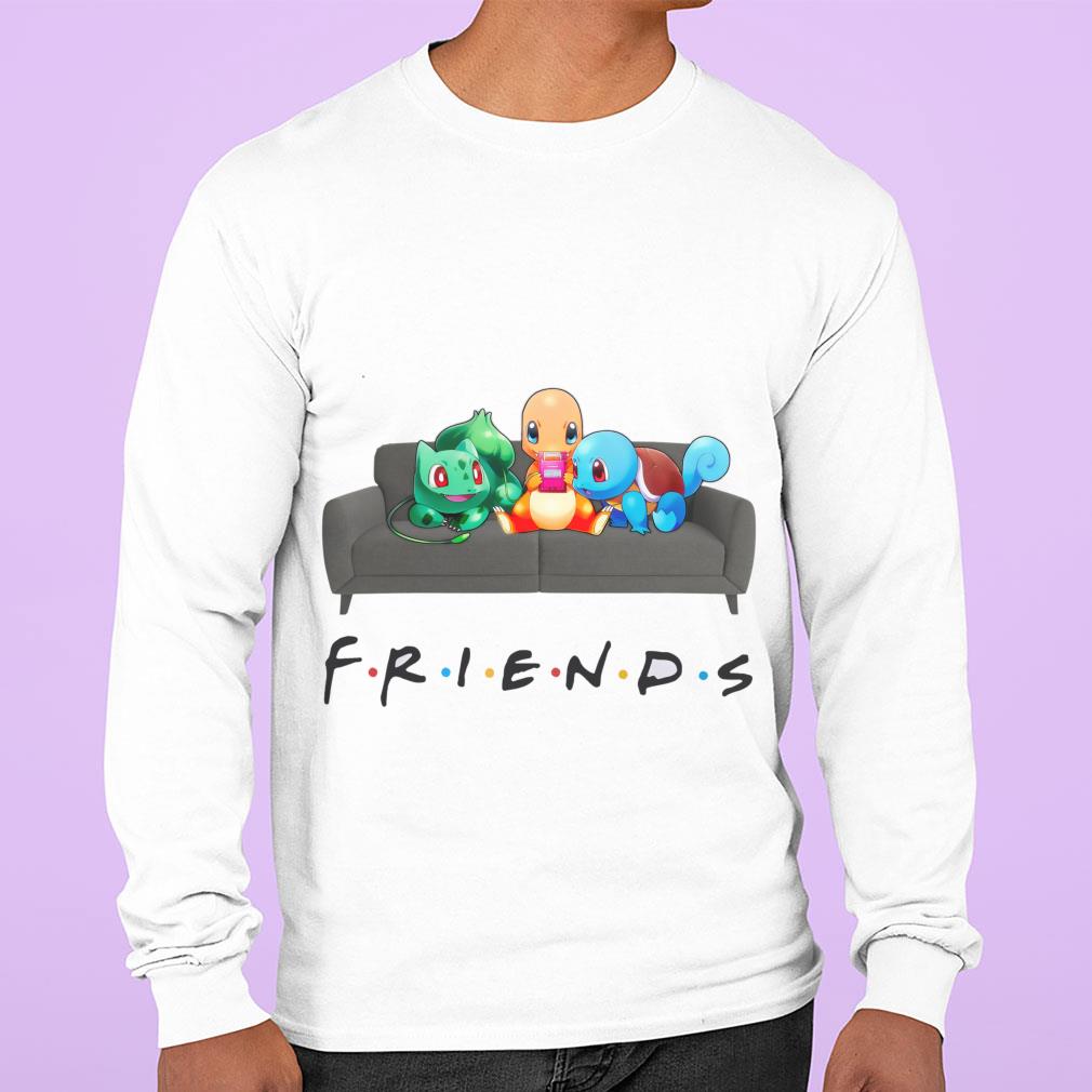 Premium Friends Pokemon On Sofa Shirt, Charmander, Bulbasaur, Squirtle Friends Pokemon On Sofa Shirt Charmander Bulbasaur Squirtle 2 - Premium Friends Pokemon On Sofa Shirt, Charmander, Bulbasaur, Squirtle