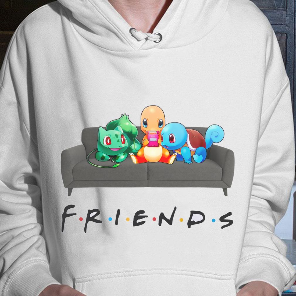 Premium Friends Pokemon On Sofa Shirt, Charmander, Bulbasaur, Squirtle Friends Pokemon On Sofa Shirt Charmander Bulbasaur Squirtle 3 - Premium Friends Pokemon On Sofa Shirt, Charmander, Bulbasaur, Squirtle