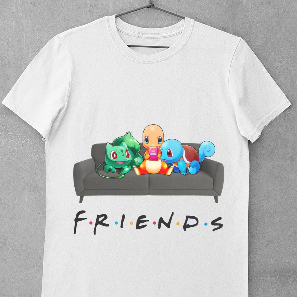 Premium Friends Pokemon On Sofa Shirt, Charmander, Bulbasaur, Squirtle Friends Pokemon On Sofa Shirt Charmander Bulbasaur Squirtle 4 - Premium Friends Pokemon On Sofa Shirt, Charmander, Bulbasaur, Squirtle