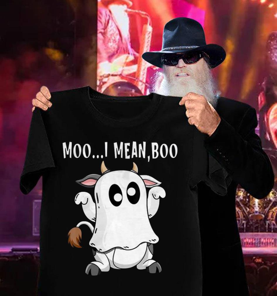 Best Halloween Moo I Mean Boo Ghost Cow shirt Halloween Moo I Mean Boo Ghost Cow shirt 3 - Best Halloween Moo I Mean Boo Ghost Cow shirt